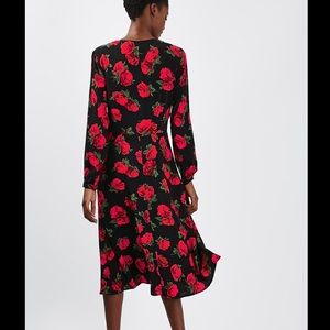 TopShop Rose Midi Dress